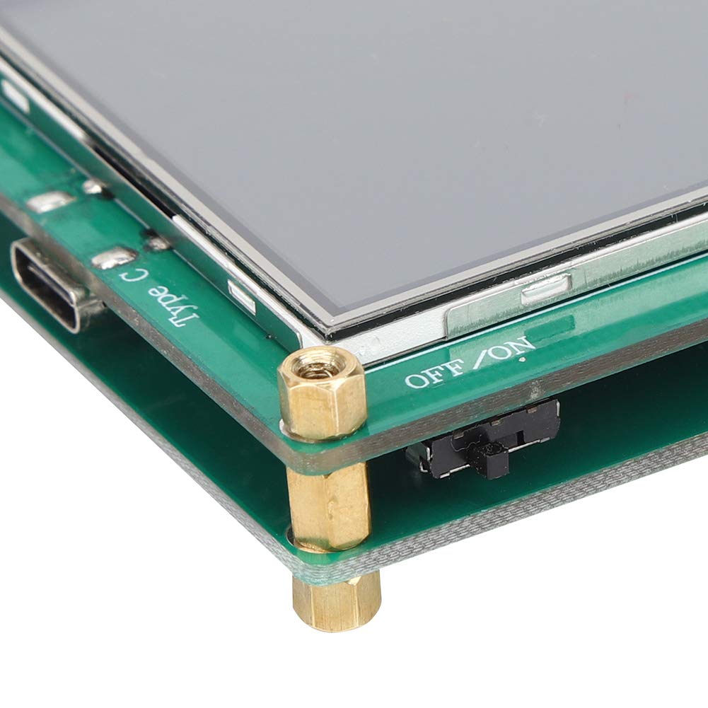 Respicefinem AD9833 TFT Full Touch Screen Signal Generator DDS Source Dot Frequency for Sine Triangle Square Adjustable with Multiple Functions Suitable for Various Applications