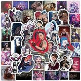Arcane アーケイン ステッカー 50枚セット PVC 防水 シール 大量 リーグオブレジェンド League of Legends LOL アニメ ゲーム [並行輸入品]