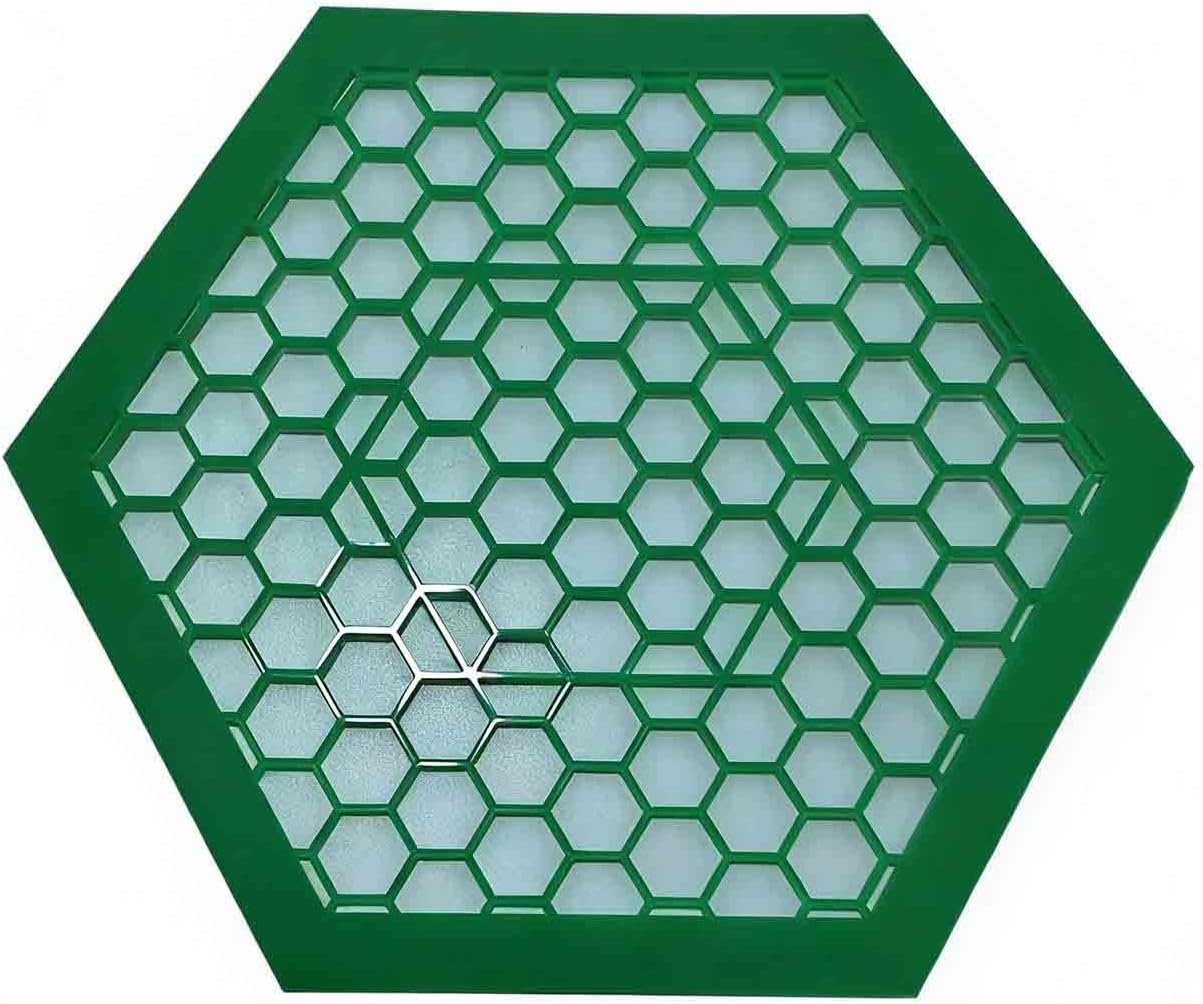 Floating Bee Station Insects Friendly Bee Watering Station for Garden Pool Bee Feeder Anti-Drowning Portable for Traveling Beekeepers(Green)