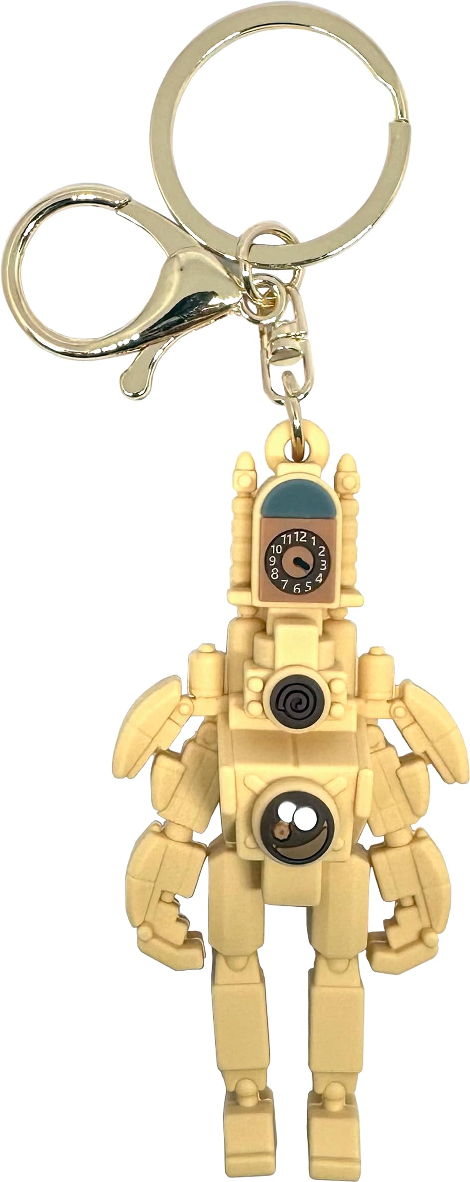 Amazon.co.jp: タイタンクロックマン スキビディトイレ キーホルダー