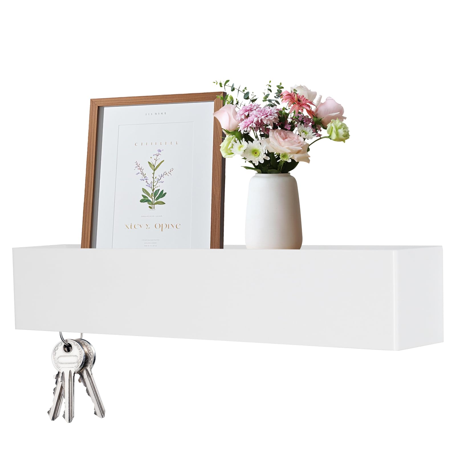 Plaque à clés de 43 cm pour ranger vos manteaux sans encombrer le couloir grâce à Mocrop