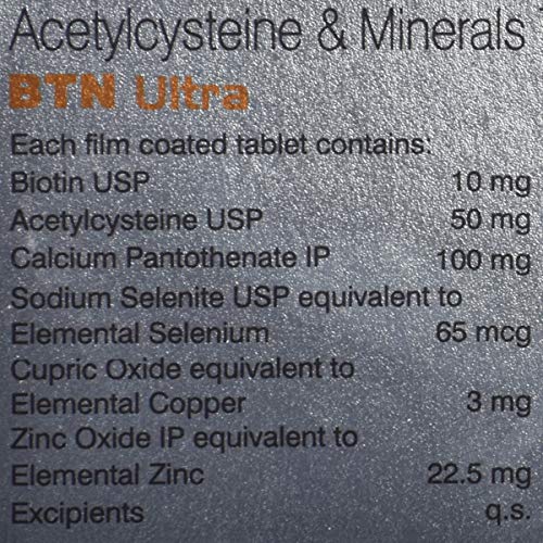 Image of BTN Ultra - Strip of 10 Tablets