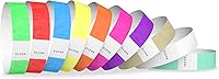 Vista 16 de 1,000 pulseras Tyvek moradas Pantone Wristco para eventos, cómodas pulseras de papel resistentes a desgarros, pulseras de identificación