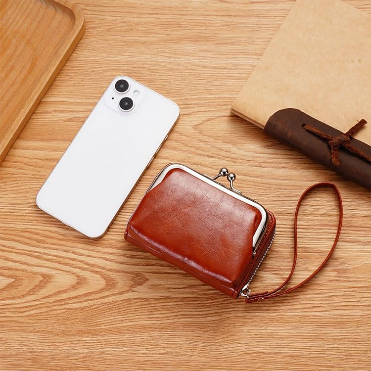 Womans Handbags Coin Purse Cards Holder Leather Billfold Wallet(E)3