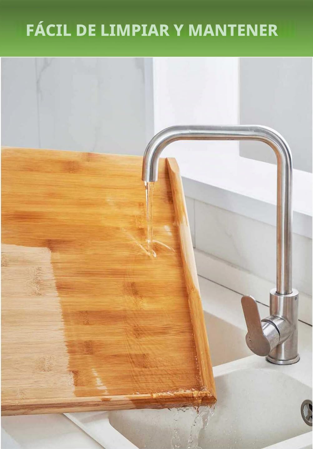 Tabla de cortar de madera extra grande de 70 x 45 x 2,5 cm, tabla de cortar de bambú para cocina, tabla de cortar reversible, bandeja grande con ranura para jugos para carne, verduras, quesos,