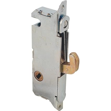 Prime-Line Products 15410-F Sliding Door Mortise Lock, Round Face, 45-Degree Keyway