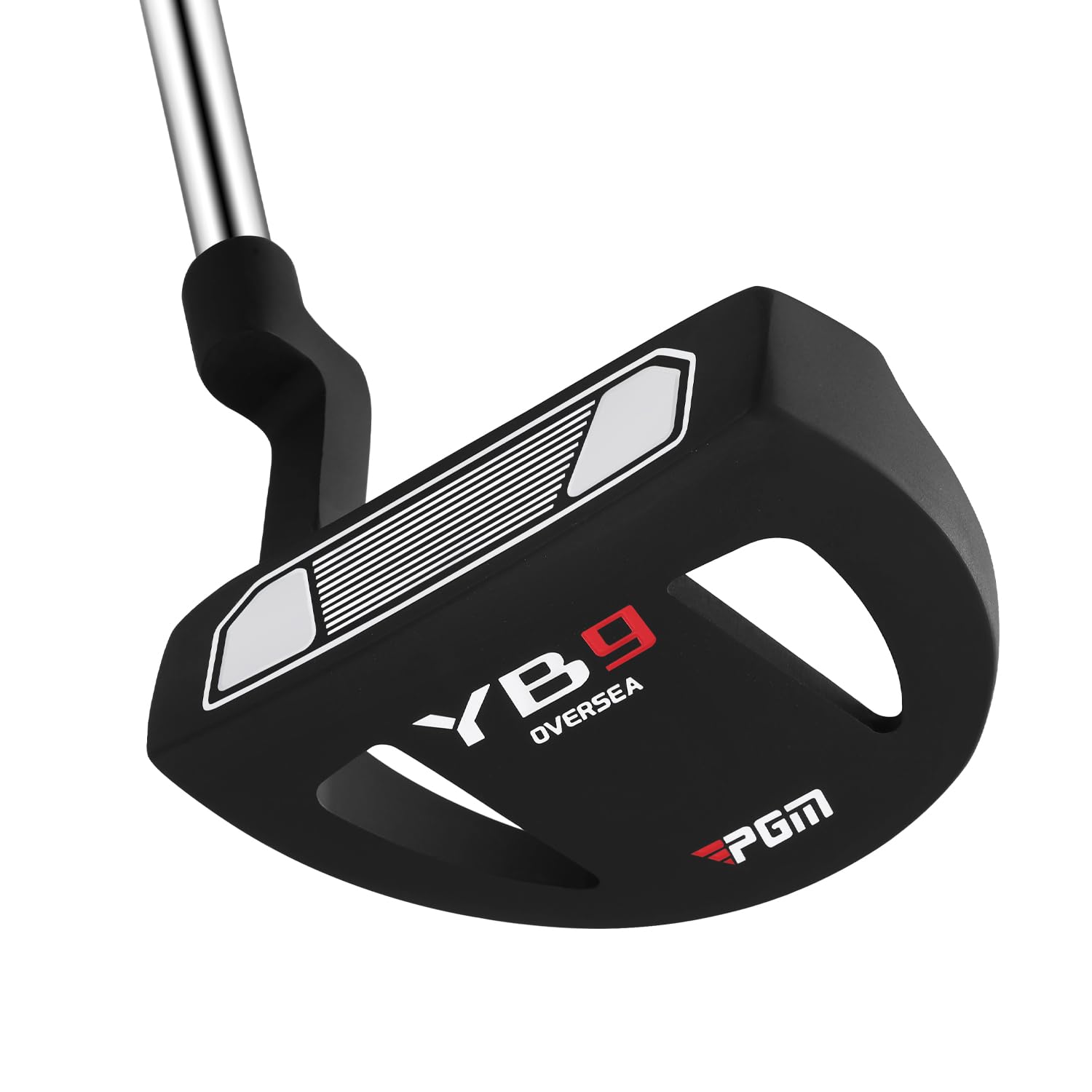 PGM Golf Putter für Damen und Herren - Rechts-/Linkshänder Schlägel Putter mit Ausrichtungsführung, abgestuftem Stahlschaft & hoher Stabilitätsleistung
