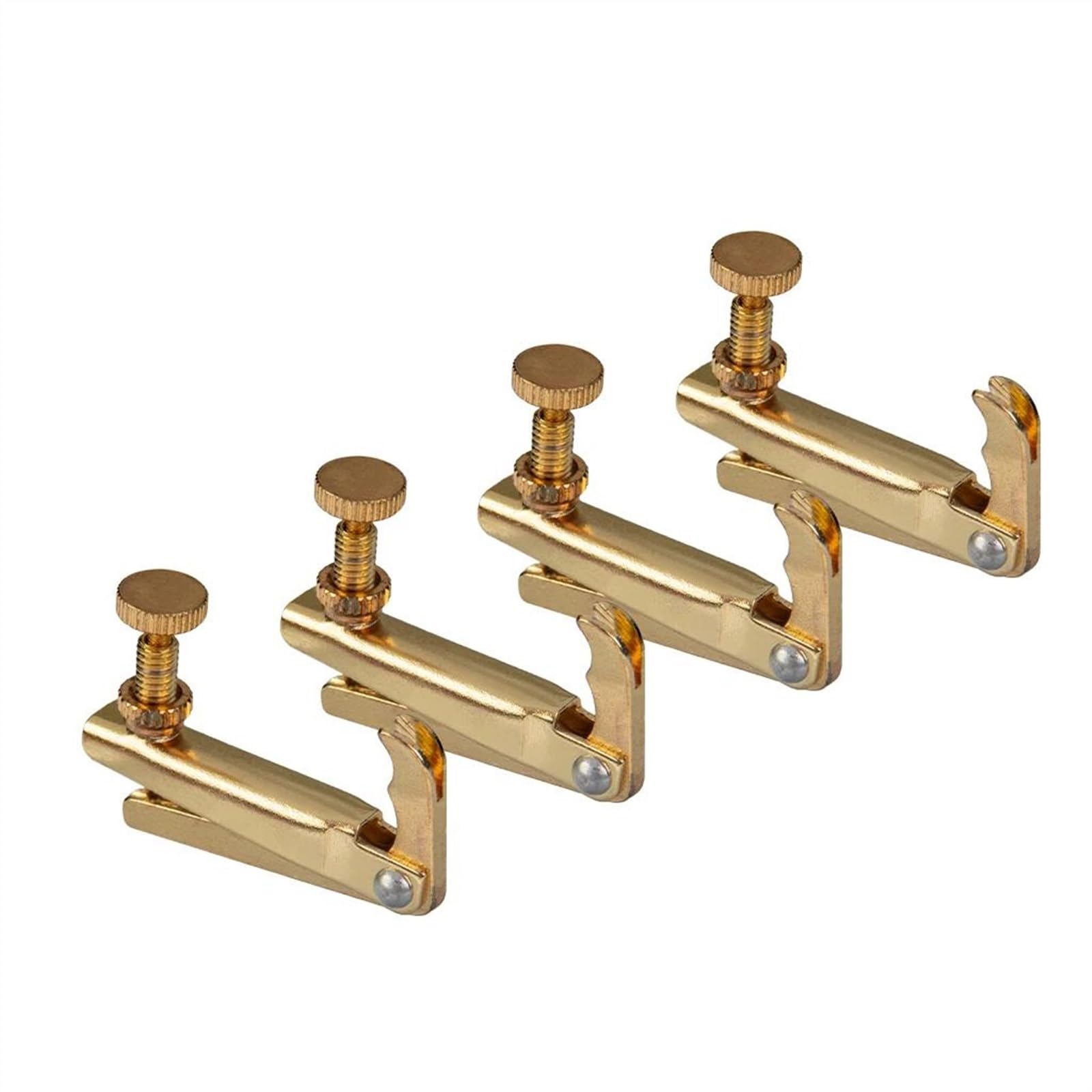 accessori violino 20 pezzi di accordatori fini per violino dorato 4/4 accessori per parti di violino