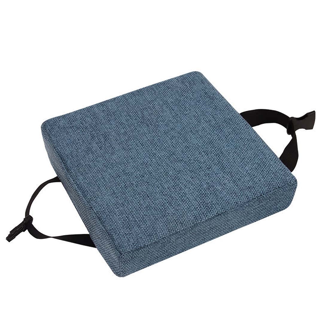 Qing Yun Blue Chair Seat Cushion Pads,Thick 5/8Cm Dining Chair Pads Cushions,Square Non-Slip Seat Pad Chair Mat For Stool Garden Indoor Outdoor (30X30x5cm,)