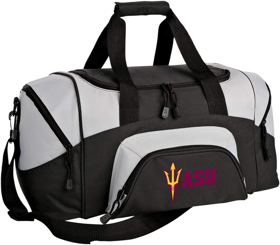 SMALL ASU Sun Devils Duffel Bag ASU Gym Bags or Suitcase