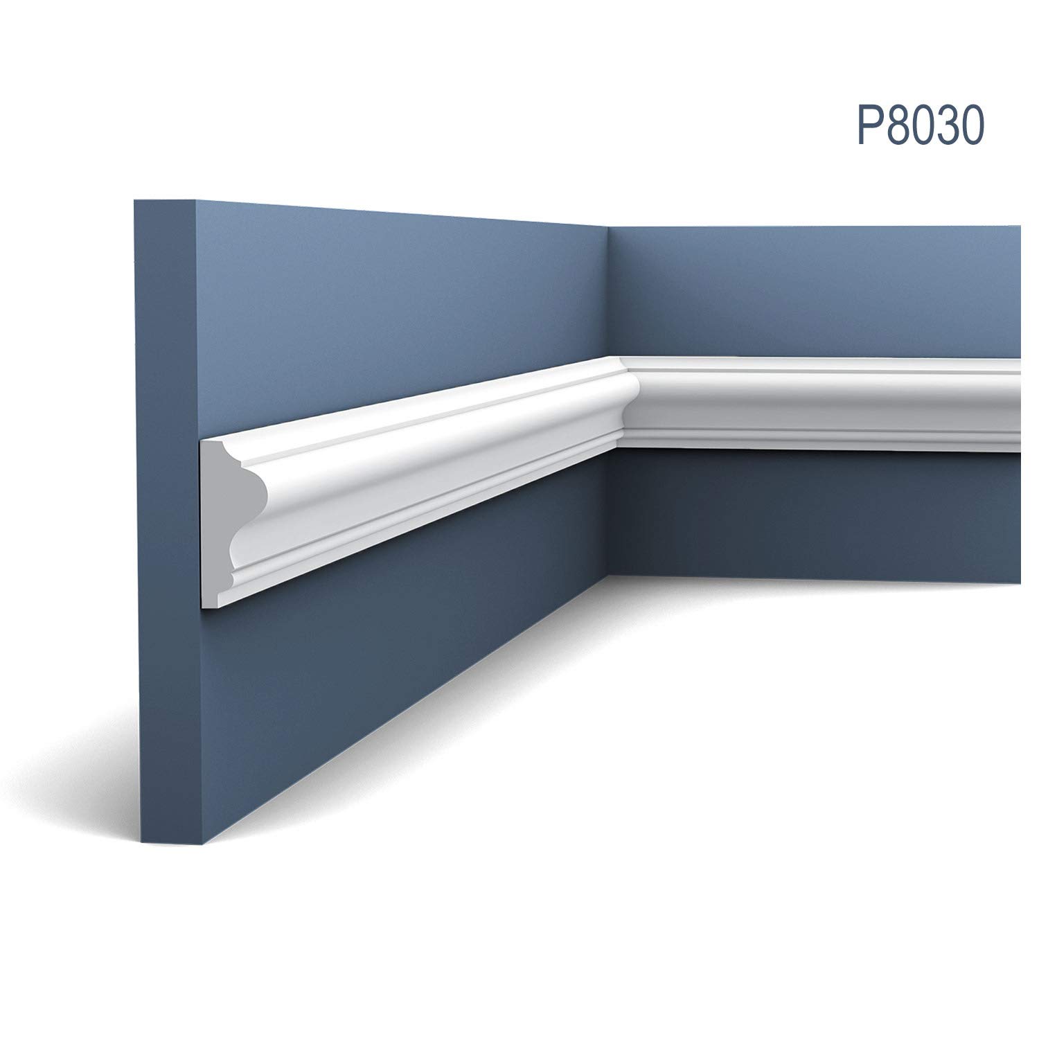 Orac Decor P8030 LUXXUS 1 karton zestaw z 8 listwami ściennymi, listwy ozdobne, 16 m