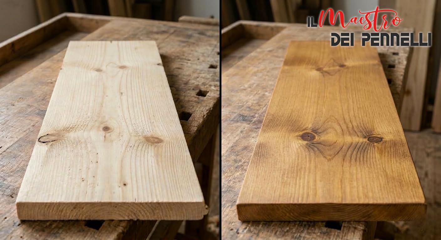 Maestro - Barniz de madera para exteriores para ciclo encerado profesional al agua, 5 kg (nogal claro)