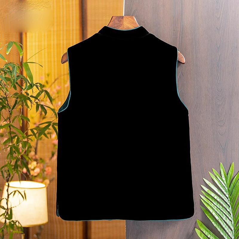 Chal de seda natural con diseño oriental vintage de tacto premium 2