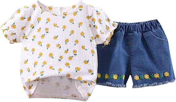 Amazon Co Jp ベビー服 女の子 60 キッズ Tシャツ ショーツ 2点セット 子供服 男の子 女の子 ベビー服 袖無し ちょう結び セットトップ 無地 ショートパンツ 上下セット服 おしゃれ Tシャツ フリル 洋服 女児 夏服 Liqiuxiang Clothing Accessories