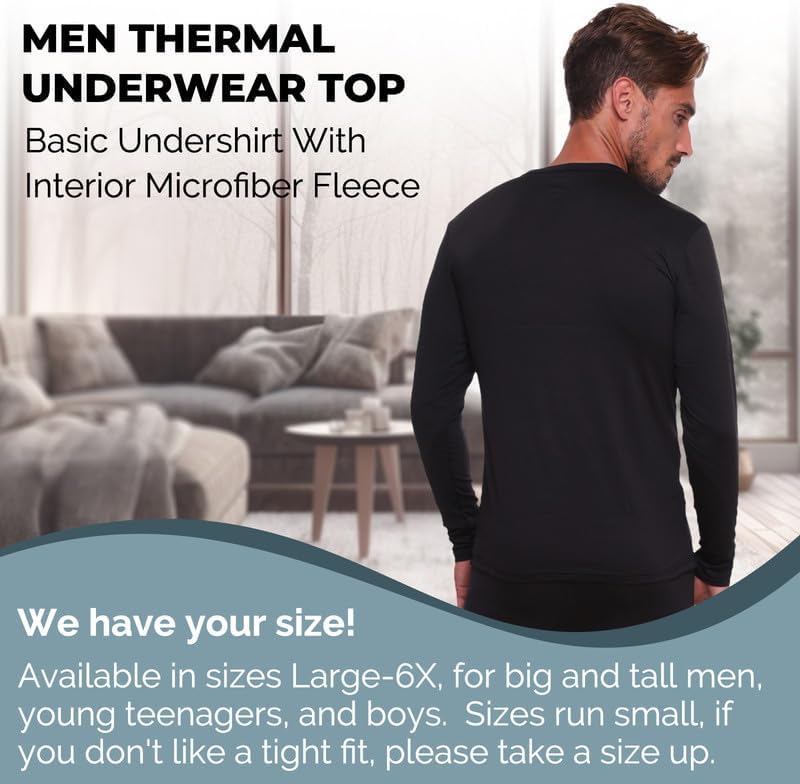 Men's Thermal Top Lightweight Ultra Soft - Image 4