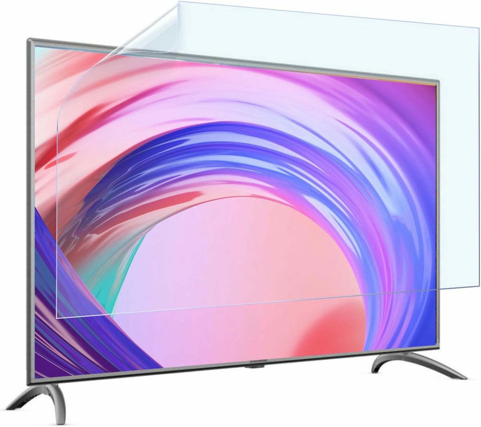 Pellicola protettiva opaca antiriflesso per schermo TV, filtro anti luce blu, riduce l'affaticamento degli occhi digitale, migliora la qualità del sonno
