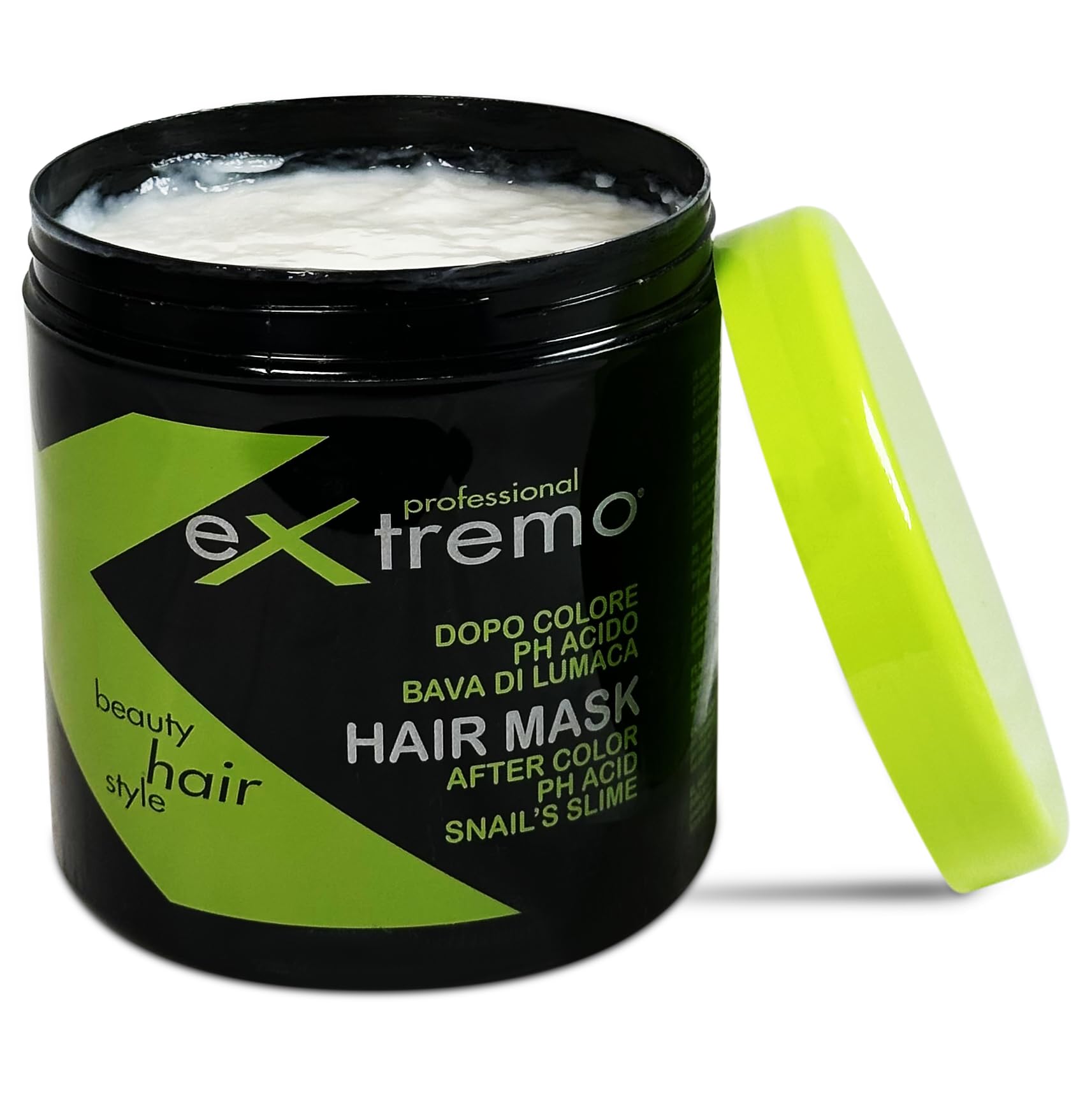 Mascarilla Capilar Ácida con Baba de Caracol, 1000 ml, 5 Unidades | Para Pelo Teñido, Restaura, Protege el Color y Aporta Brillo Intenso