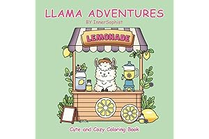 Llama Adventures: An Exquisite Coloring Book for Relaxation and Unwinding