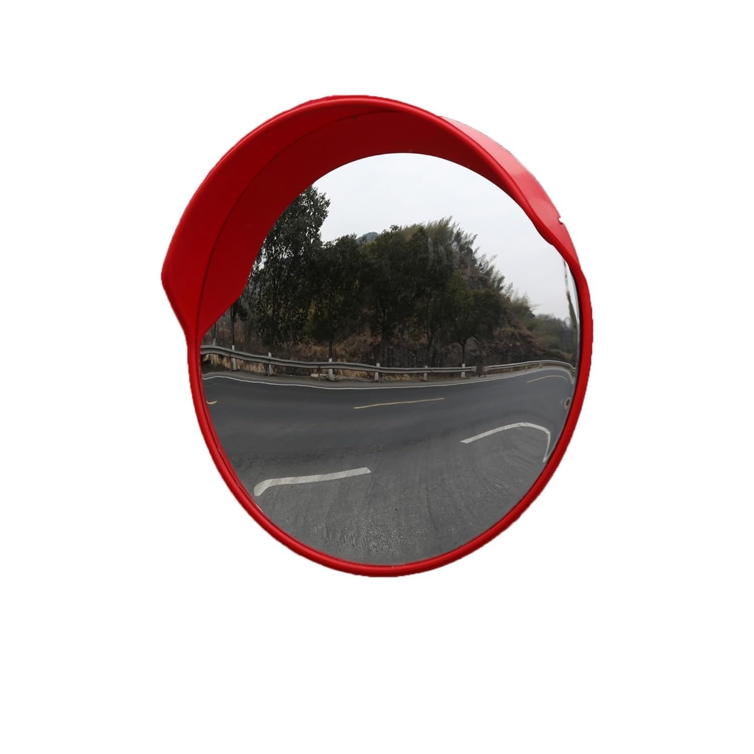 Miroir Convexe 80cm ZincOrange – Miroir De Sécurité Pour Angle Mort, Parking, Garage Et Entrepôt – Utilisation Intérieure & Extérieure