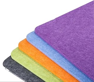 ApuaVireo&Co Panel divisor de privacidad for escritorio multicolor de 30 x 40 cm a 40 x 120 cm(Orange,30X80CM)