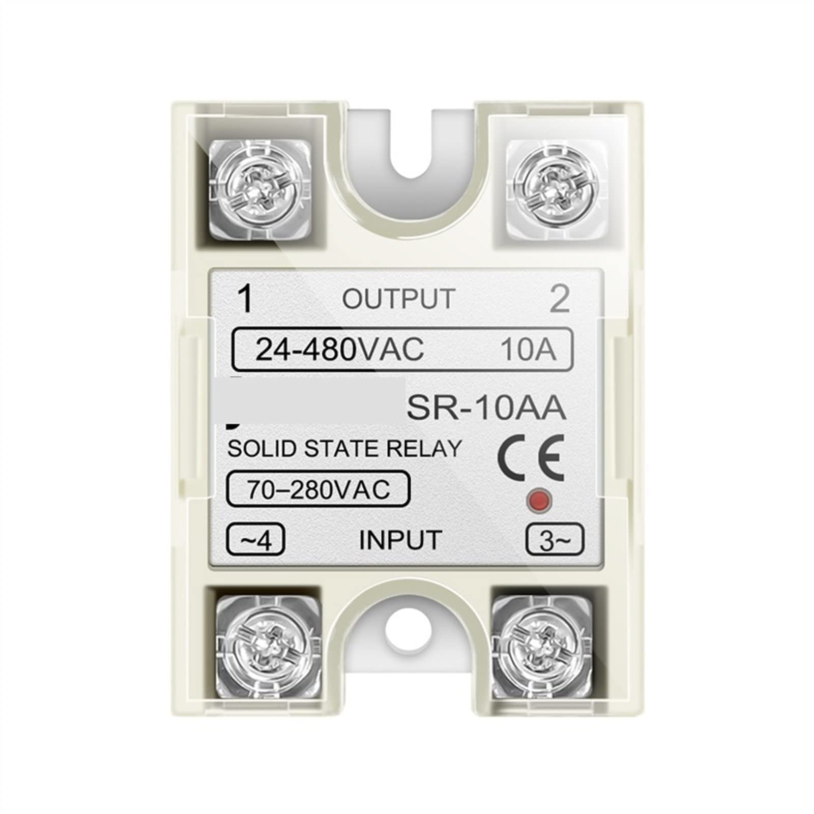 Relé de estado sólido SSR-10AA AC control AC para control de temperatura