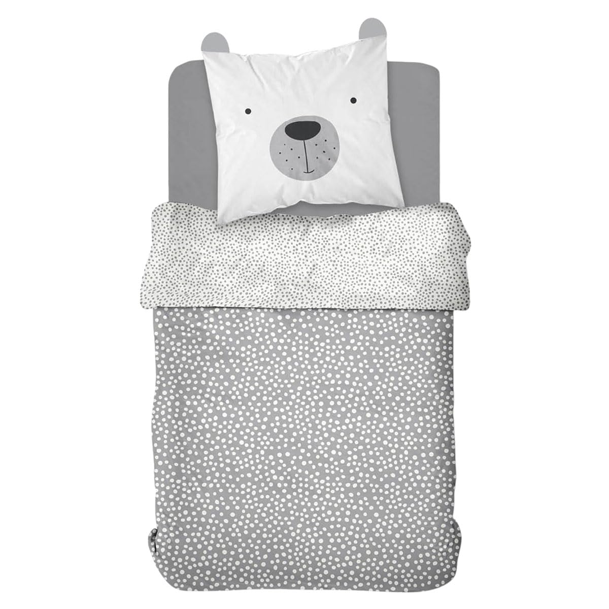Housse de couette 140x200 grise : finissez-en avec le linge de lit dépareillé
