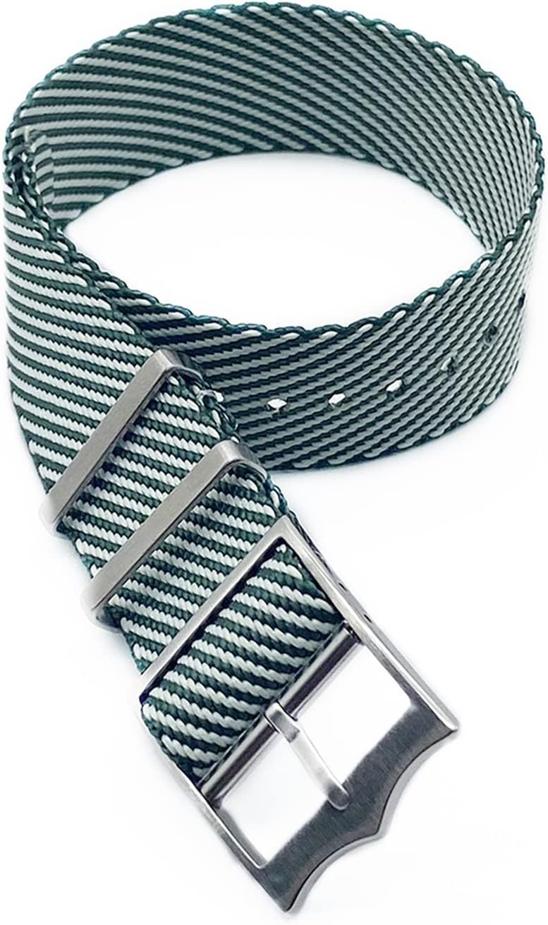 Premium Nato Straps 20mm 22mm Fit For Tudor Watch Bands Black Red Khaki With Silver Copper Buckle Bracelet Accessories