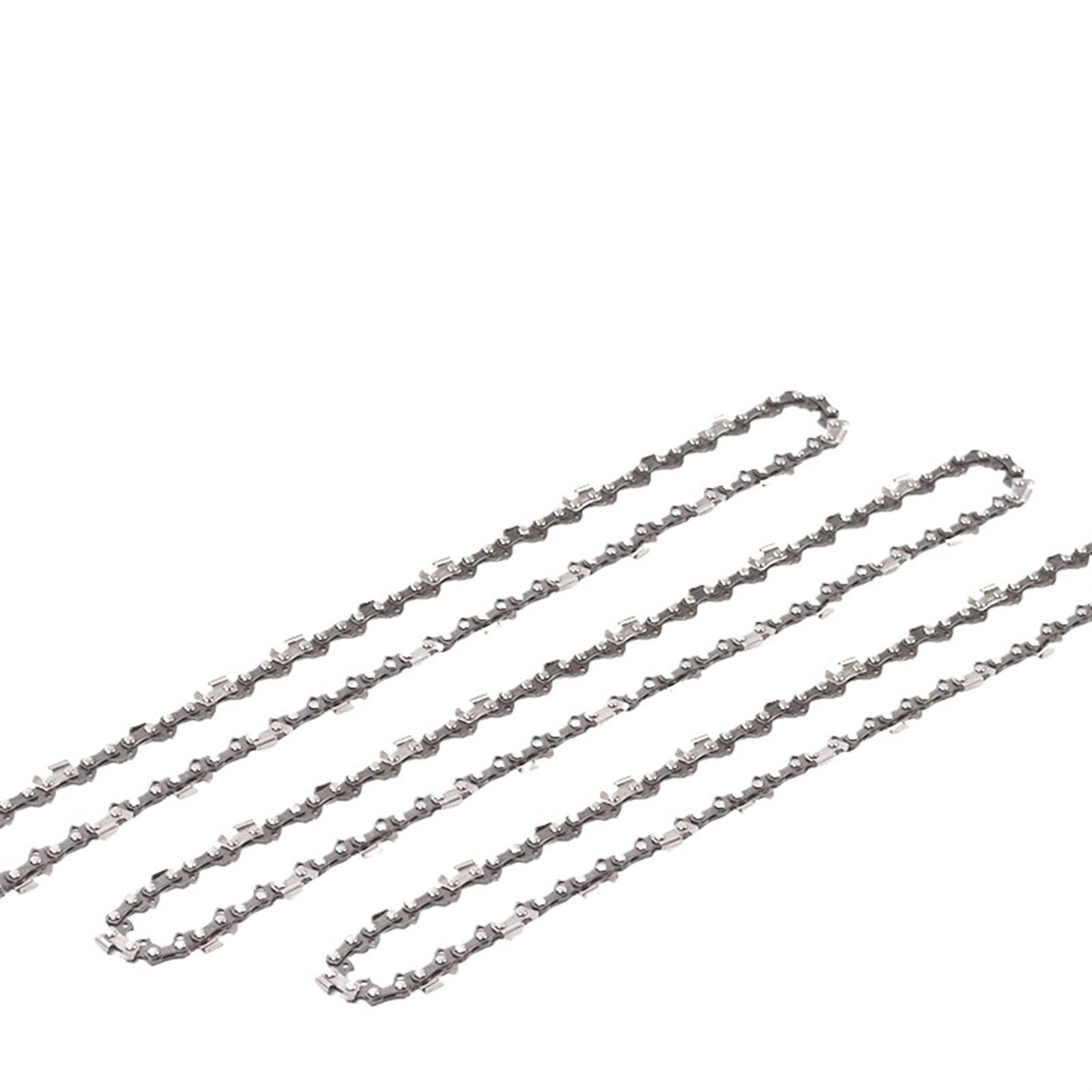 Accesorios para reparación de cadenas de sierra, Confezione da 3 catene for motosega 10-20 pollici, passo 3/8, calibro 0,050(16Inch 62Drive Link)