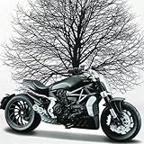 Modèle réduit de moto de course en alliage à l'épour chelle 1:18, en métal moulé sous pression, jouet pour Ducati X pour Diavel S