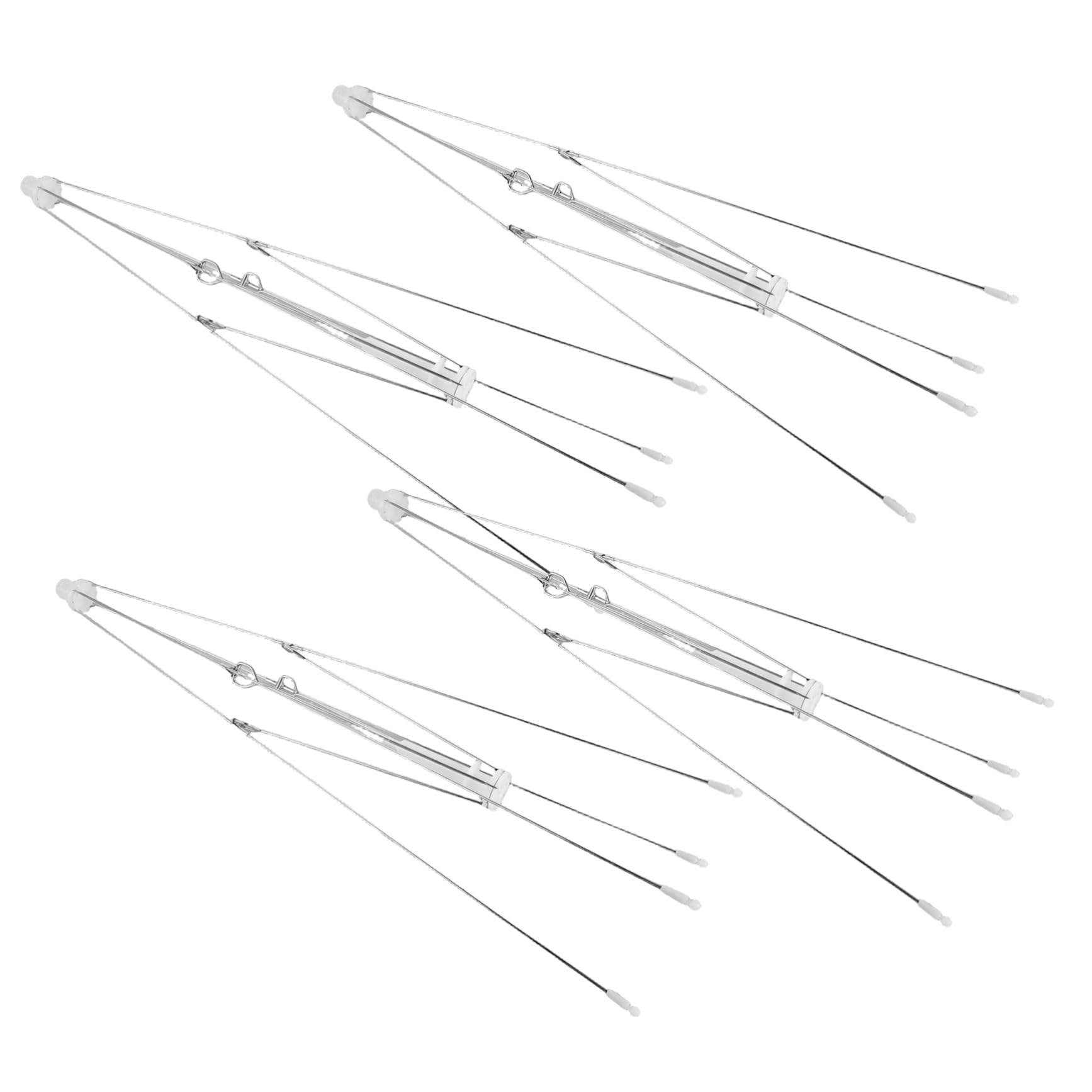 Ipetboom 4pcs Adjustable Collapsible Food Dome Skeleton Mesh Food Cover Frame for Outdoor and Tabletop Meals Flexible Dish Protection Compact Tent Design