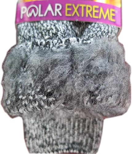 Polar Extreme Thermal Sock Extra Heavy Acrylic Winter Marled Socks 4-Pack Colors,9 #TOP1