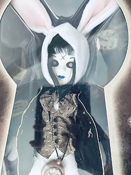 リビングデッドドールズ　不思議の国のアリス　ホワイトラビット　MEZCO Eggzorcist as The white Rabbit