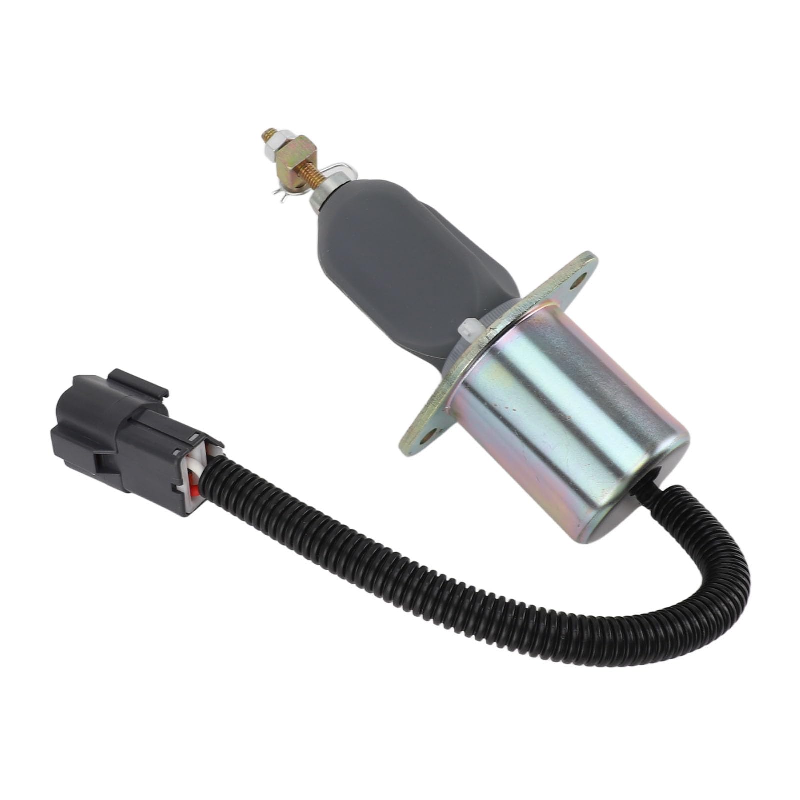Solenoide de Cierre de Combustible de 12 V 1751ES 12A3UC12B1S Válvula Solenoide de Parada de Corte de Combustible Precisa para Motor Generador