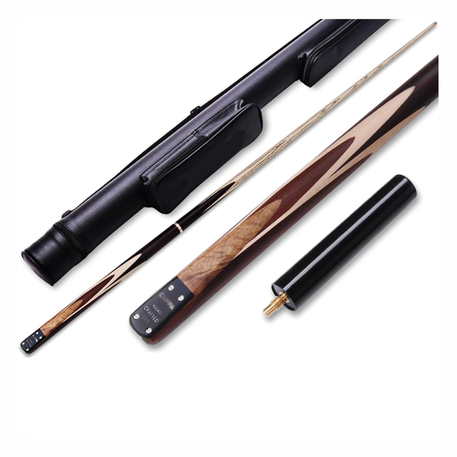 Kij bilardowy bilardowy 145 cm snooker 3/4 Split Pool Cue Set, 10 mm/11,5 mm, męskie i damskie kije bilardowe do baru lub domu, łatwy chwyt, natychmiastowy wybuch -4819 (kolor: B, rozmiar: 11,5 mm)