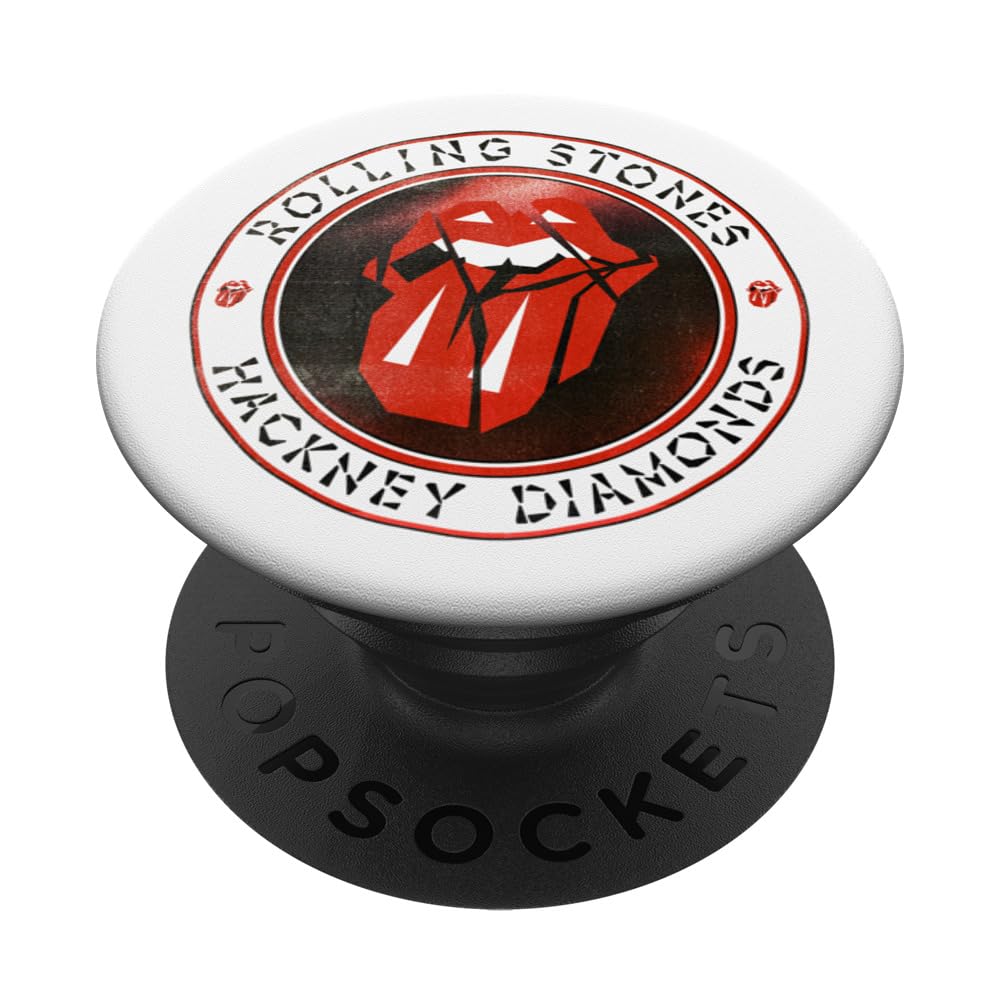 Official The Rolling Stones HD Circle Logo PopSockets Standard PopGrip