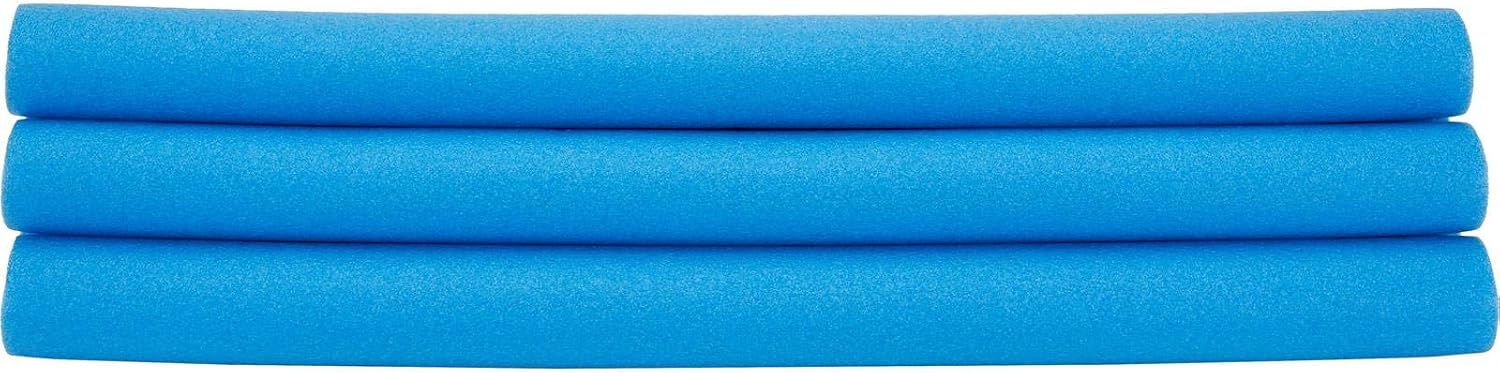 Speedway Motors Blue Roll Bar Padding Set of 6 High Density Impact Foam 36 Inch Length Fits 1-5/8 to 1-3/4 Inch Roll Cage Tubing Offset Hole Racing Safety Padding