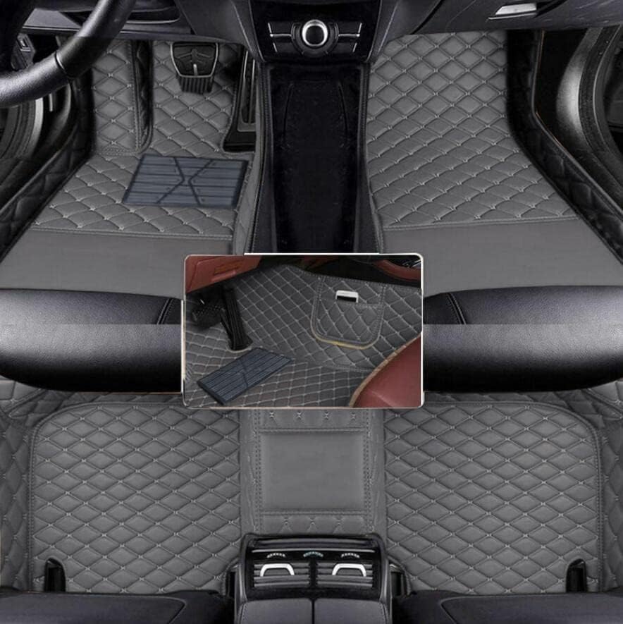 Alfombrillas de Piso Automotrices de Cuero Completo de Ajuste Personalizado - Mejora el Interior de tu Automóvil con Forros de Piso Específicos para