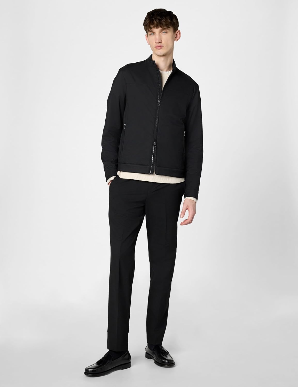 Michael Kors Men's Nylon Racer Jacket - Image 6