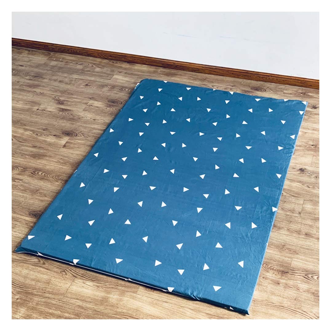 WYJHNL Zip Mattress Protector Soft Mattress Cover Fits for Futon Mattress,tatami Mattress, Soft Mattress,up to 2.7inch Deep,H,90x200cm(35x79inch)