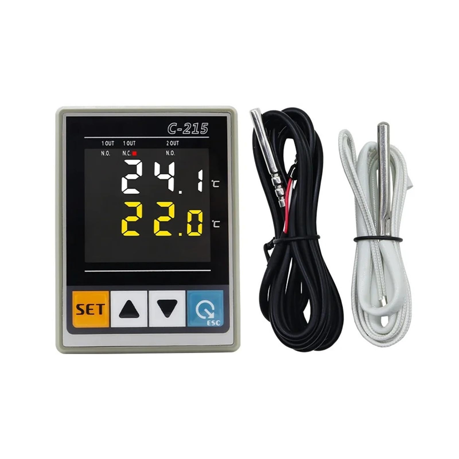 Regulator temperatury Regulator różnicy temperatur C-215 Słoneczna pompa obiegowa ciepłej wody Przełącznik różnicy temperatur