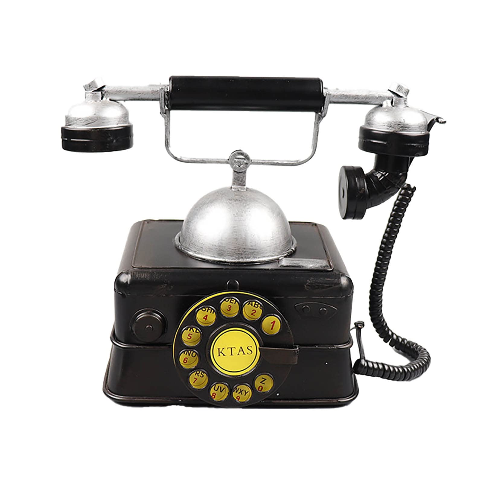 Téléphone Vintage rétro téléphone Antique téléphones Fixes à l'ancienne adaptés à la décoration intérieure, au Bureau, à la décoration d'hôtel Star
