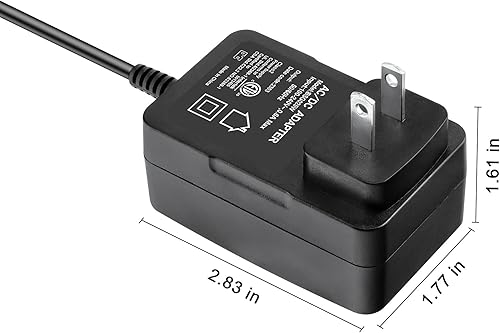 Miniatura 4 de Aprelco Adaptador ACDC de 2 clavijas de 12.6 V compatible con AIPER Seagull 1000 HJ1103J AIPURY1000 AIPURY 1000 aspiradora robótica automática