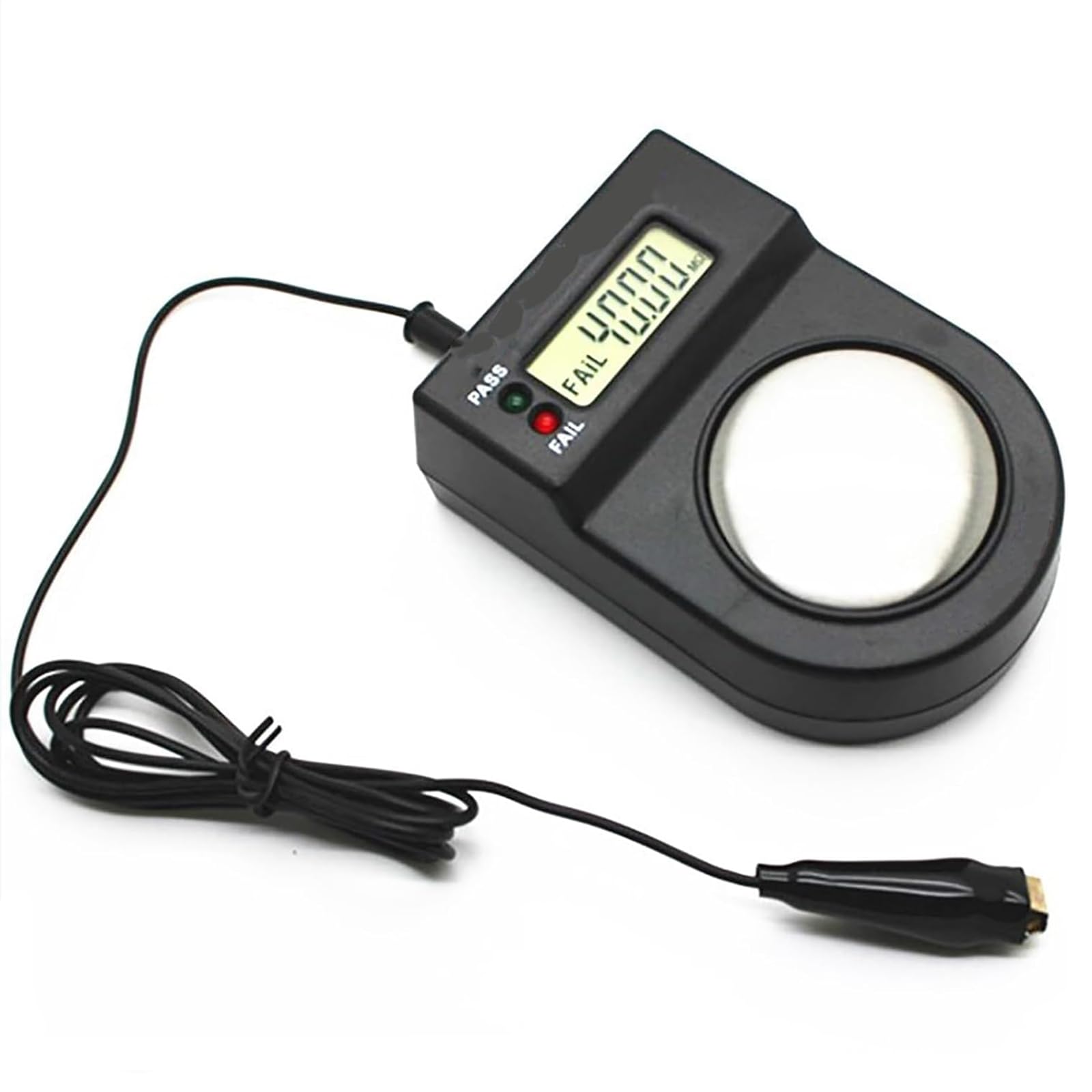 Tester per Braccialetti Antistatici, Tester Antistatico ESD per Braccialetti Antistatici per Misurazioni con Braccialetti Antistatici Cablati/Wireless, Segnale Acustico di Sicurezza