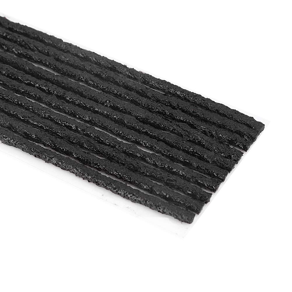 Yctze 50pcs Strisce di Gomma per Riparazione Pneumatici Senza Camera d'Aria per Auto e Moto Riparazione Rapida Foratura Senza Colla con Materiale di Alta qualità