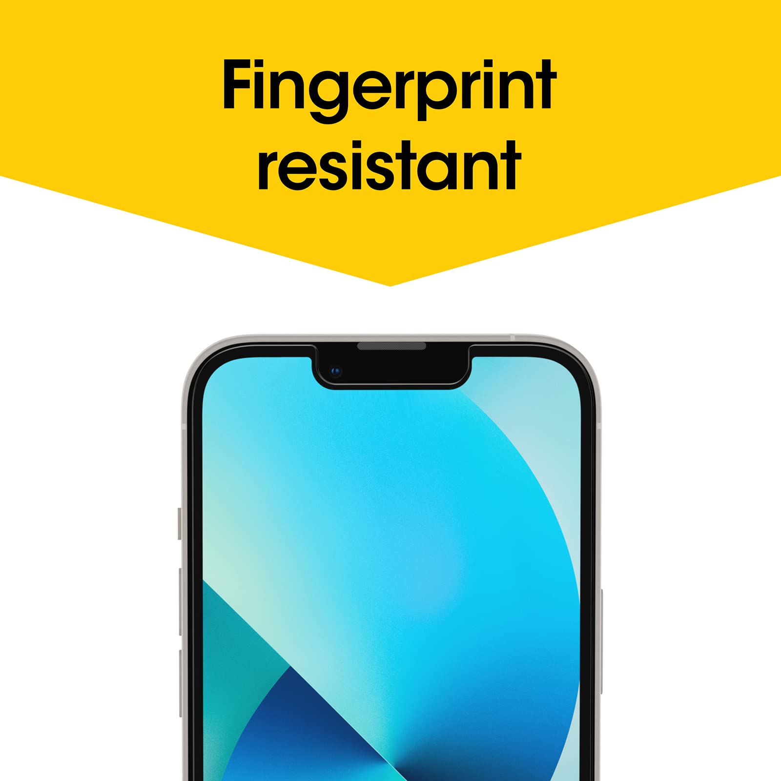OtterBox ALPHA FLEX - Protector de pantalla para iPhone 13 y iPhone 13 Pro, transparente