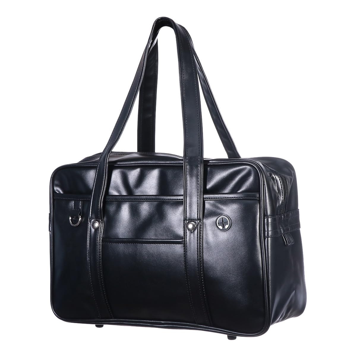 Vaguelly Bolso Hombro Mujer PU Negro Gran Capacidad Trabajo