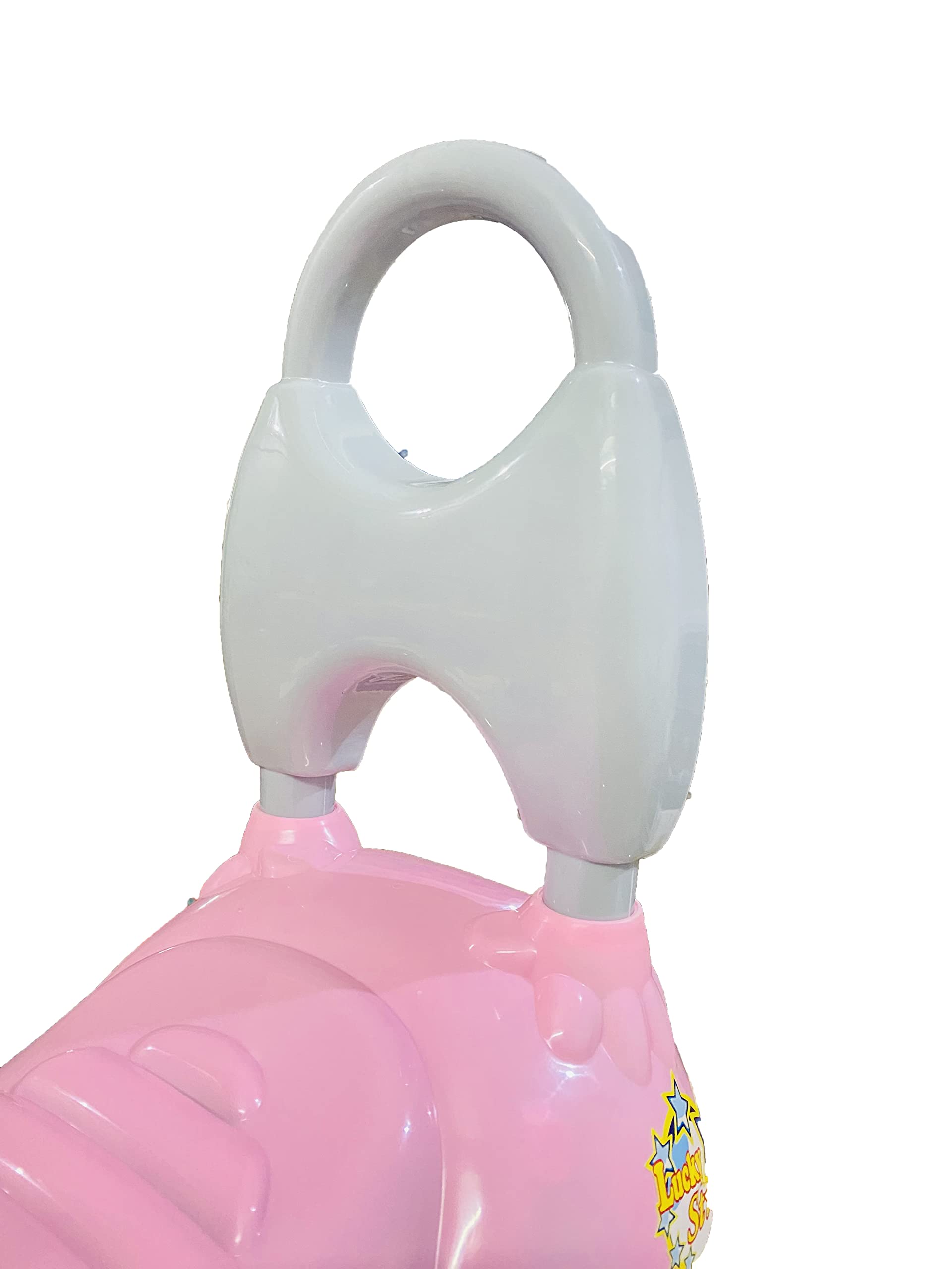 Dillard's Kids Magic Car/Swing Car Ride On Push Rider with Music for Girls & Boys 1 to 3 Year Kids (Pink) 3