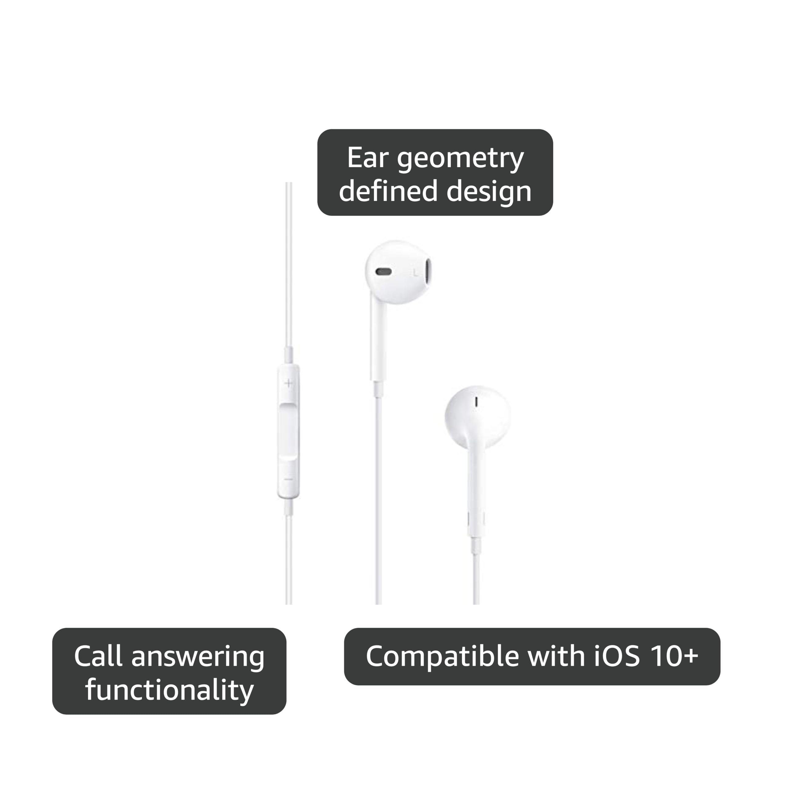 Amazon.com: Apple EarPods in-Ear Earbuds with Mic and Remote Amazon.com: Apple EarPods in-Ear Earbuds with Mic and Remote