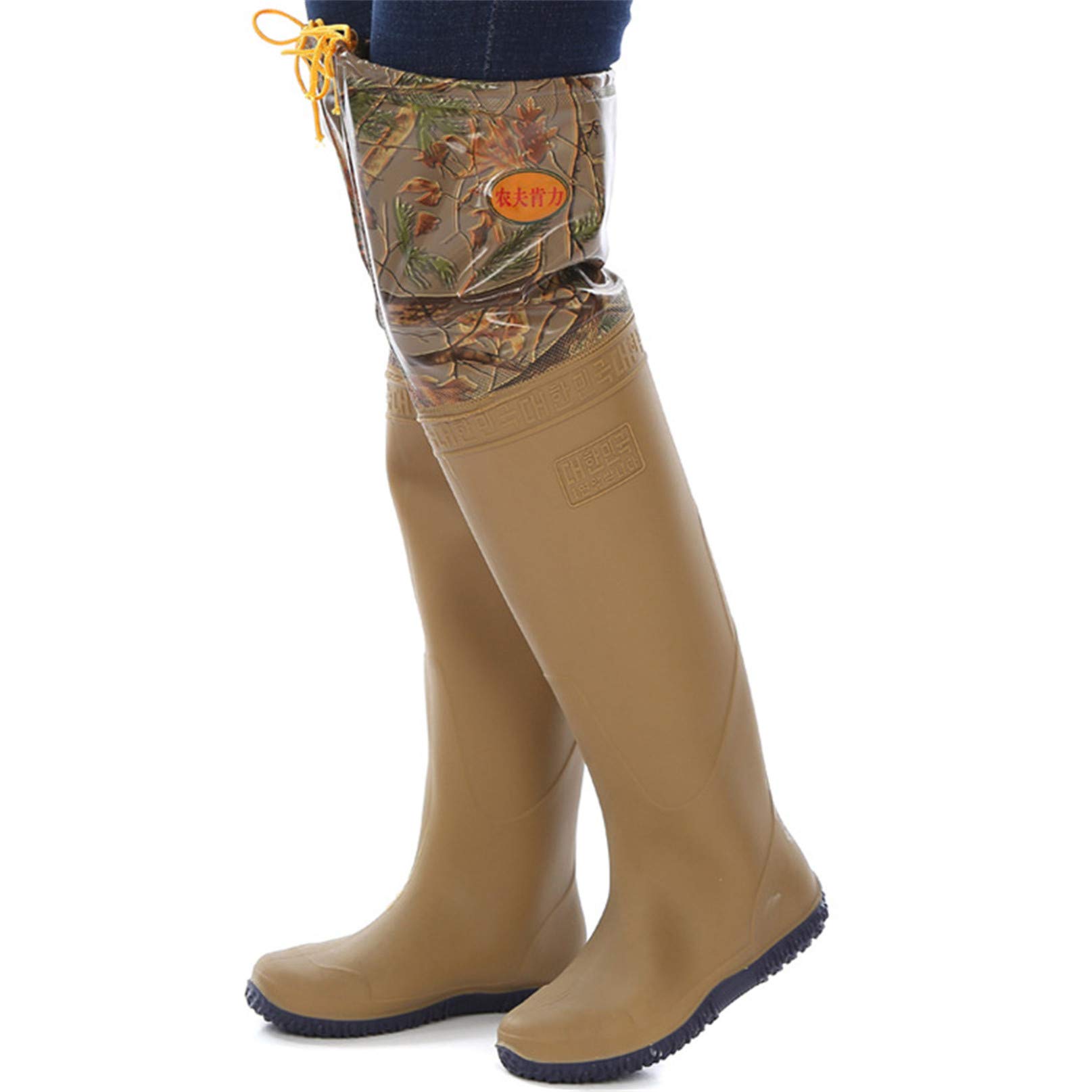 Stivali in Gomma da Pesca in PVC/Nylon con Movimento All'aperto, Stivali da Caccia Antiscivolo Impermeabili per Uomo E Donna Taglia 36-45 Stivali da Caccia Ultra Leggeri da Pesca