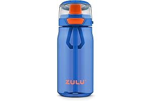 Premium ZULU Tritan Water Bottle for Kids: Leak-proof and Unbreakable